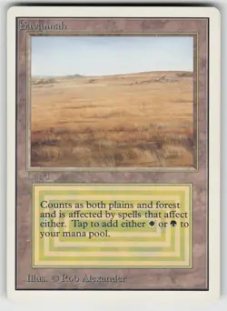 Savannah Unlimited Edition Rare MAGIC: THE GATHERING - Image 1