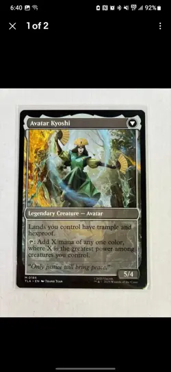 Pokemon/MTG 3-Card Lot: Jolteon ex 030/131 + Avatar Kyoshi Foil - Image 5