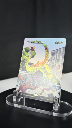 MTG Concerted Effort SHOWCASE FOIL NM Marvel Universe MAR #042 Mythic Rare - Image 2