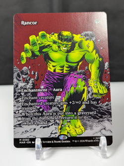 MTG Rancor SHOWCASE NON-FOIL NM Marvel Universe MAR #082 Mythic Rare - Image 1