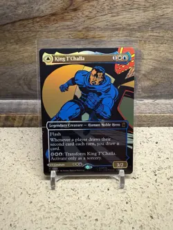 MTG King T'Challa / Black Panther Hope Enduring Borderless Marvel Super Heroes - Image 2