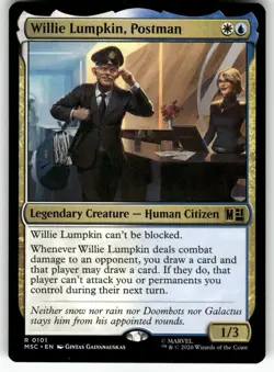 Willie Lumpkin, Postman 101 Marvel Super Heroes Magic: The Gathering NM M-07 - Image 1