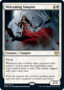 MTG Innistrad: Crimson Vow - Welcoming Vampire - Image 1