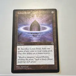 Lotus Petal - Tempest - Mtg Magic The Gathering - Image 1