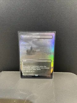 Concealed Courtyard BORDERLESS R 0302 Magic The Gathering - Image 1