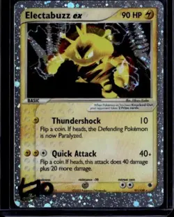 Electabuzz ex Holo Ultra Rare Ruby and Sapphire 97/109 NM - Image 1