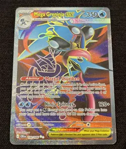Mega Greninja ex Pokemon Chaos Rising 100/086 Full Art Ultra Rare NM/M - Image 1