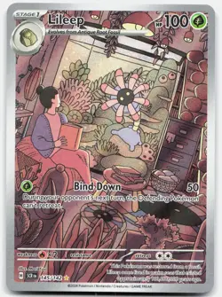 Lileep - NM Near Mint - SCR Stellar Crown # 145 - PKMN Pokemon Card - Image 1