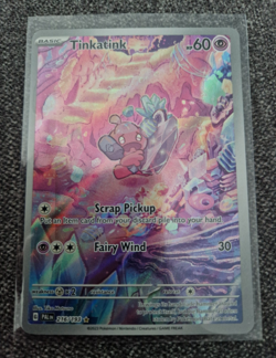 Pokemon TCG Tinkatink 216/193 - Paldea Evolved Illustration Rare Holo Full Art - Image 1