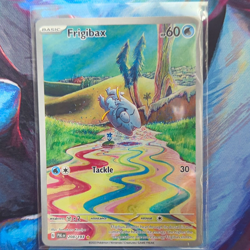 The Pokemon Company Frigibax 208/193 Paldea Evolved Illus Rare Full Art Holo - Image 1