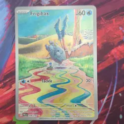 The Pokemon Company Frigibax 208/193 Paldea Evolved Illus Rare Full Art Holo - Image 3