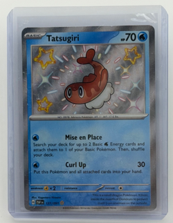 Pokemon TCG Tatsugiri 127/091 – Paldean Fates – Illustration Rare – NM - Image 1
