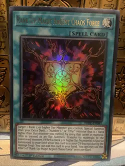 Rank-Up-Magic Argent Chaos Force - BROL-EN091 - Ultra Rare - 1st Edition - (NM) - Image 1