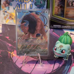 Tauros Illustration Rare 096/086 Chaos Rising Pokemon Card NM Condition English - Image 1