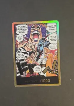 One Piece CCG The Time Of Battle Op16 Gold Don Card English - Image 1