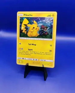 Pikachu SM86 Holo Black Star Promo Sun & Moon Pokemon Card TCG 2017 NM - Image 2