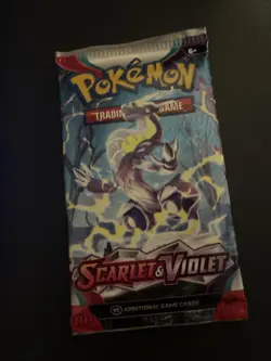 VERY HEAVY 22.31g Scarlet And Violet Base Pokemon TCG Booster Pack - Image 2