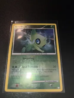Pokemon Card - Celebi Mysterious Treasures 7/123 Reverse Holo - Image 1