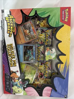 Pokemon TCG Ascended Heroes First Partners Deluxe Pin Collection Box Promo NEW - Image 1