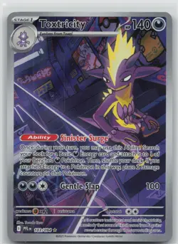 NM Toxtricity 103/094 Holo Illustration Rare Phantasmal Flames Pokemon 2025 - Image 1