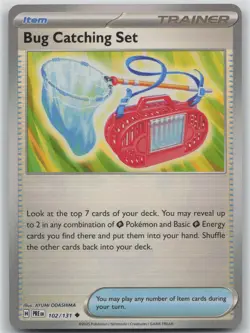 NM Bug Catching Set (Poke Ball Pattern) 102/131 Prismatic Evolutions Pokemon - Image 1