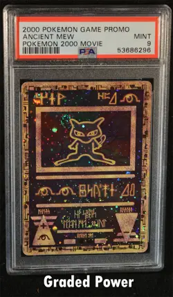 Pokemon Promo Ancient Mew Movie Promo PSA 9 - Image 1