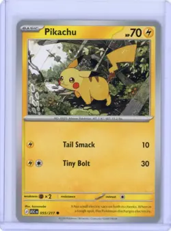 PIKACHU POKEMON ME: ASCENDED HEROES (ASC) #055/217 COMMON - Image 1