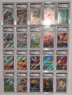 Pokemon Card Lot - 20 CGC Gem Mint 10s - Image 1