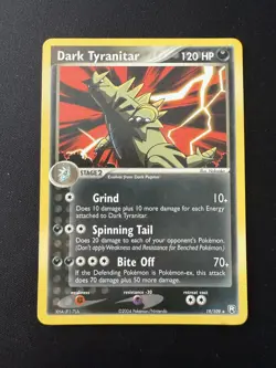 2004 POKEMON TCG DARK TYRANITAR TEAM ROCKET RETURNS 19/109 20/109 NM - Image 1