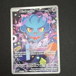 Pokemon TCG Misdreavus Illustration Rare Holo 233/217 English HP 60 - Image 1