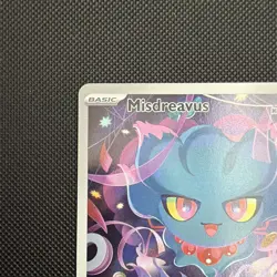 Pokemon TCG Misdreavus Illustration Rare Holo 233/217 English HP 60 - Image 2