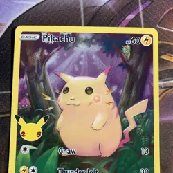 Pikachu 005/025 Holo Rare Celebrations Pokemon NM/M LOT OF 2! - Image 4