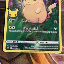 Pikachu 005/025 Holo Rare Celebrations Pokemon NM/M LOT OF 2! - Image 5