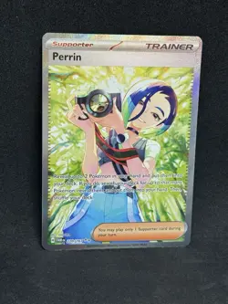 Pokemon TCG Perrin Special Illustration Trainer Mint Condition TWM 220/167 - Image 1