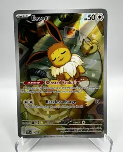 Pokemon Eevee SVP 173 Prismatic Black Star Promo TCG NM / M Card - Image 1