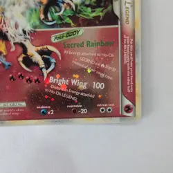 Pokemon Ho-oh Legend (bottom) Heartgold Soulsilver 112/123 (MP) - Image 3