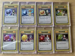 Pokemon TCG Gym Badge Promo League 2016 Full Set XY203 - XY210 - Image 1