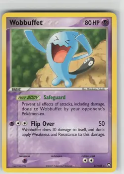 LP Wobbuffet 24/108 Rare Power Keepers Pokemon 2007 - Image 1