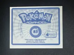 Magneton # 83 STICKER - POKEMON MERLIN ADVANCED SERIES 6 STICKERS - Image 2