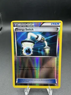 Energy Switch 94/114 Black & White Reverse Holo Pokemon TCG LP - Image 1