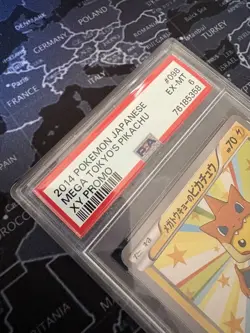Psa 6 Pokemon Mega Tokyo's Pikachu 098/XY-P Promo Japanese - Image 3