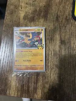 Exclusive Pokemon Chicago Field Museum Fossil Exhibit Archeops Promo Card SEALED - Image 1