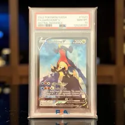 Pokemon Astral Radiance Trainer Gallery Garchomp V TG23 Full Art Holo PSA 10 - Image 1