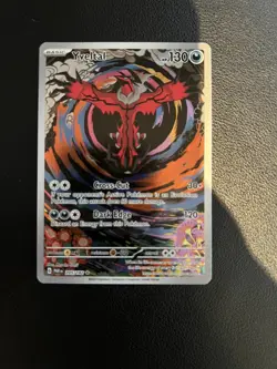 Pokemon TCG - Yveltal 205/182 - Paradox Rift Illustration Rare - Image 1