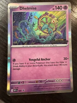 Dhelmise 084 Pitch Black Prerelease Promo - English - Pokemon TCG - Image 3