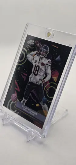 2025 Topps Cosmic Chrome Caleb Williams Black Eclipse #16 /10 Bears SSP OBO - Image 2