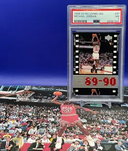1998 Upper Deck Living Legend #37 Michael Jordan PSA 7 (5 in all grades) - Image 1