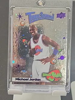 2026 MICHAEL JORDAN (Lot of 2) Space Jam 30th Anniversary COSMOS Trading Cards - Image 2