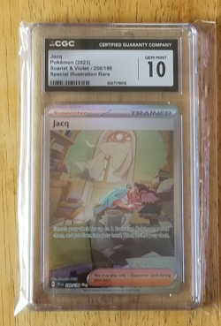 Pokemon tcg- Jacq - Scarlet& Violet 250/198 - CGC Grade 10 - Image 1