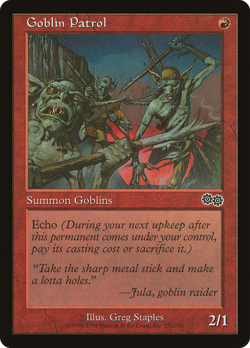 MTG Goblin Patrol USG #193 Common - Image 1